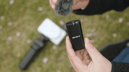 索尼无线麦克风使用方法,索尼麦克风领夹式声音小