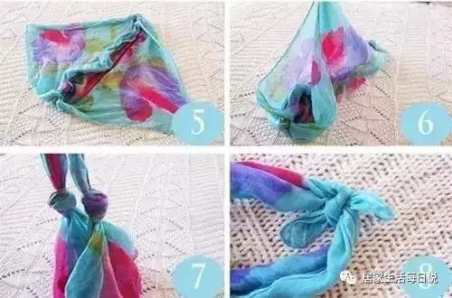 过时的长围巾能改什么,老款围巾改造