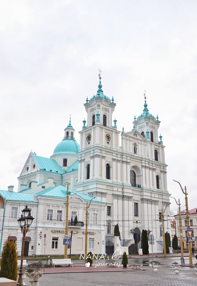 白俄罗斯教堂建筑,俄式风情建筑教堂