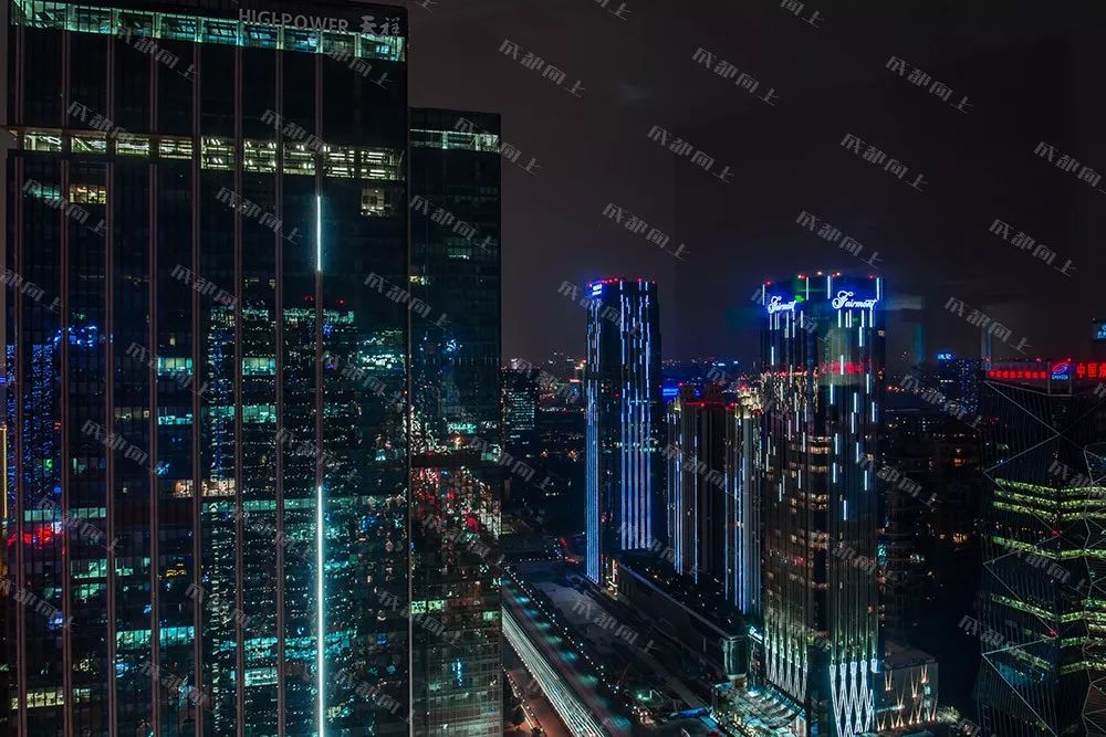 成都夜景pk杭州夜景,成都夜景vs重庆夜景春熙路