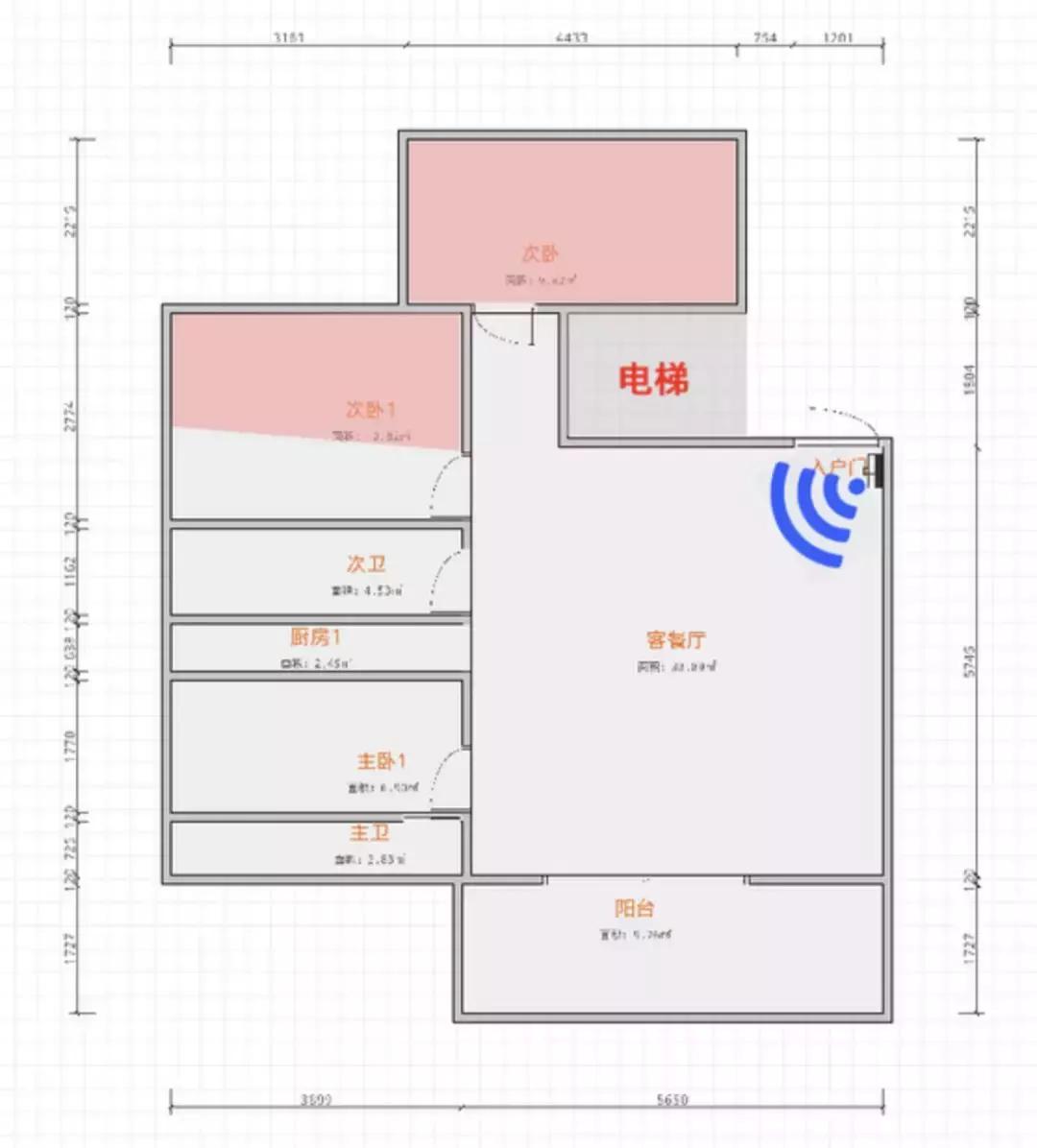 房间Wi-Fi信号差,家庭中小户wifi信号差