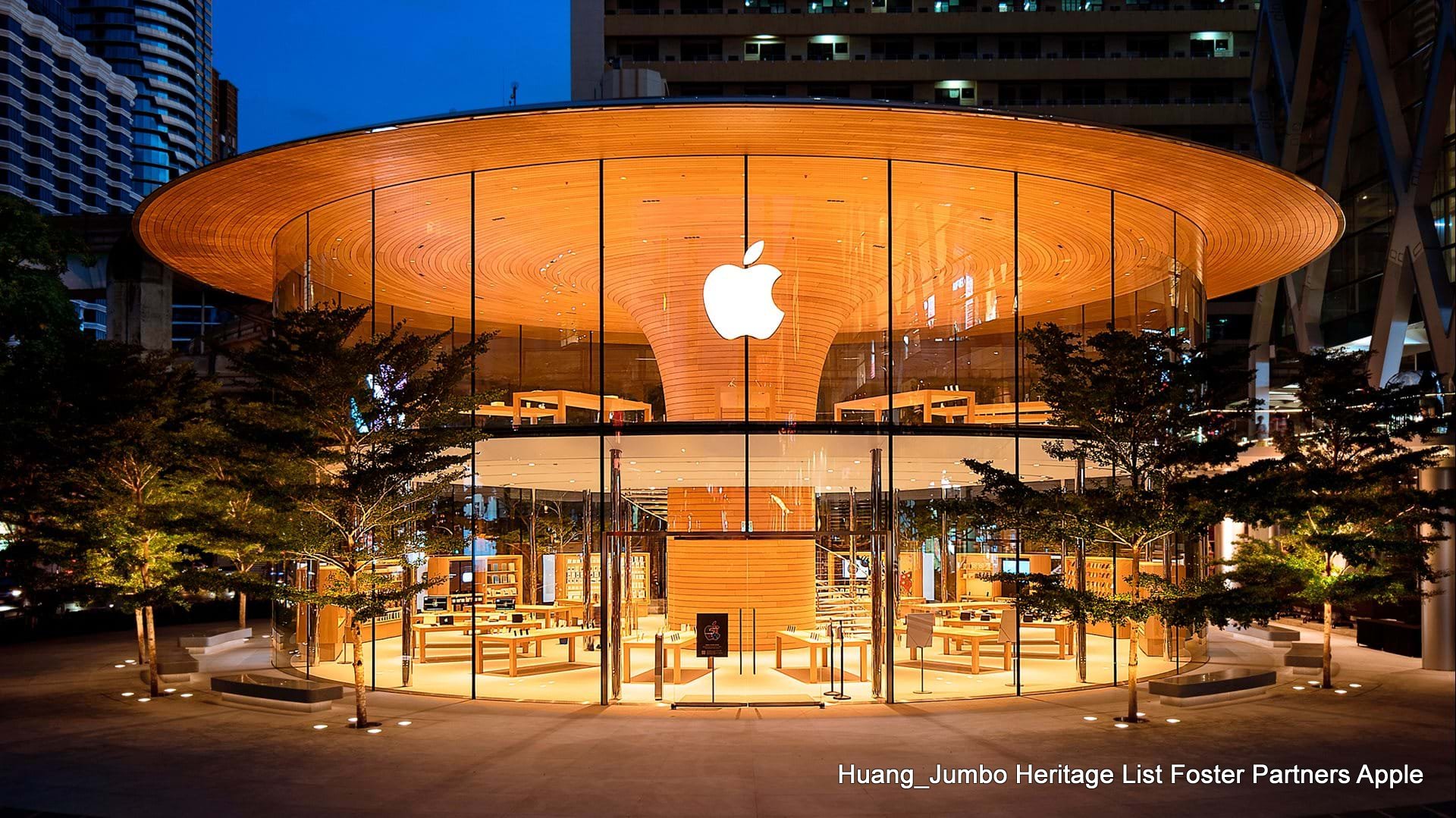 第4679回:生态节能简约苹果,福斯特建筑事务所