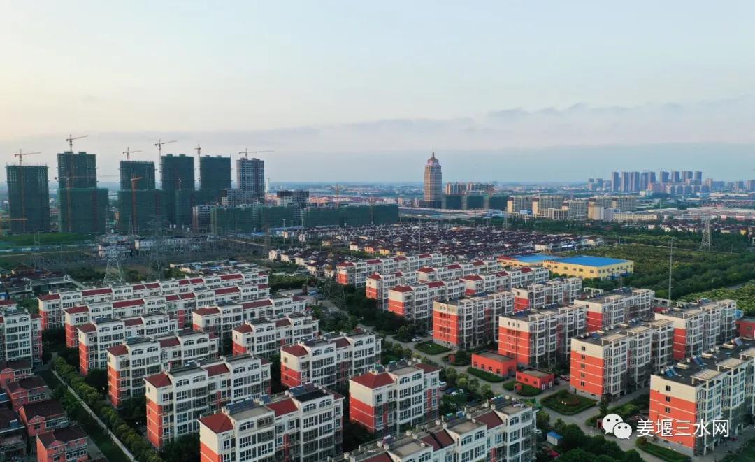 姜堰区三水街道2020拆迁规划,姜堰中心城区三水街道开发