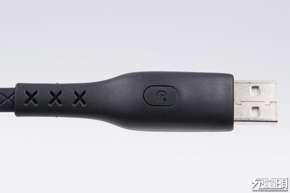 c口快充数据线拆解,加粗快充可自动断电数据线测评