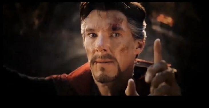 复仇者联盟四奇异博士伸手指图片,复联4奇异博士为什么打酱油