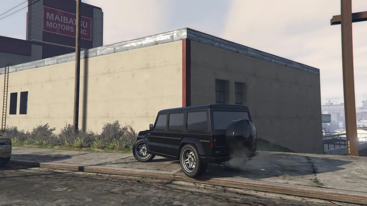 GTA5我的奔驰车库之奔驰大G