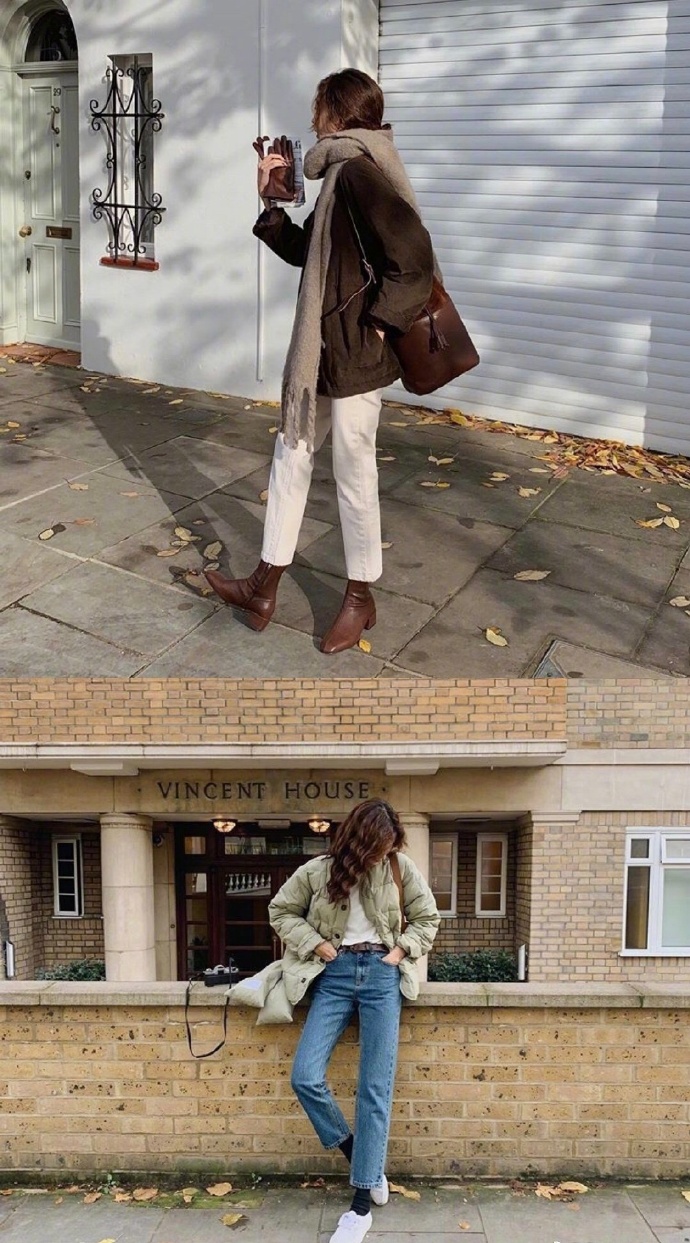 韩国欧尼干练秋冬穿搭,韩国欧尼清新甜美的日常穿搭范本