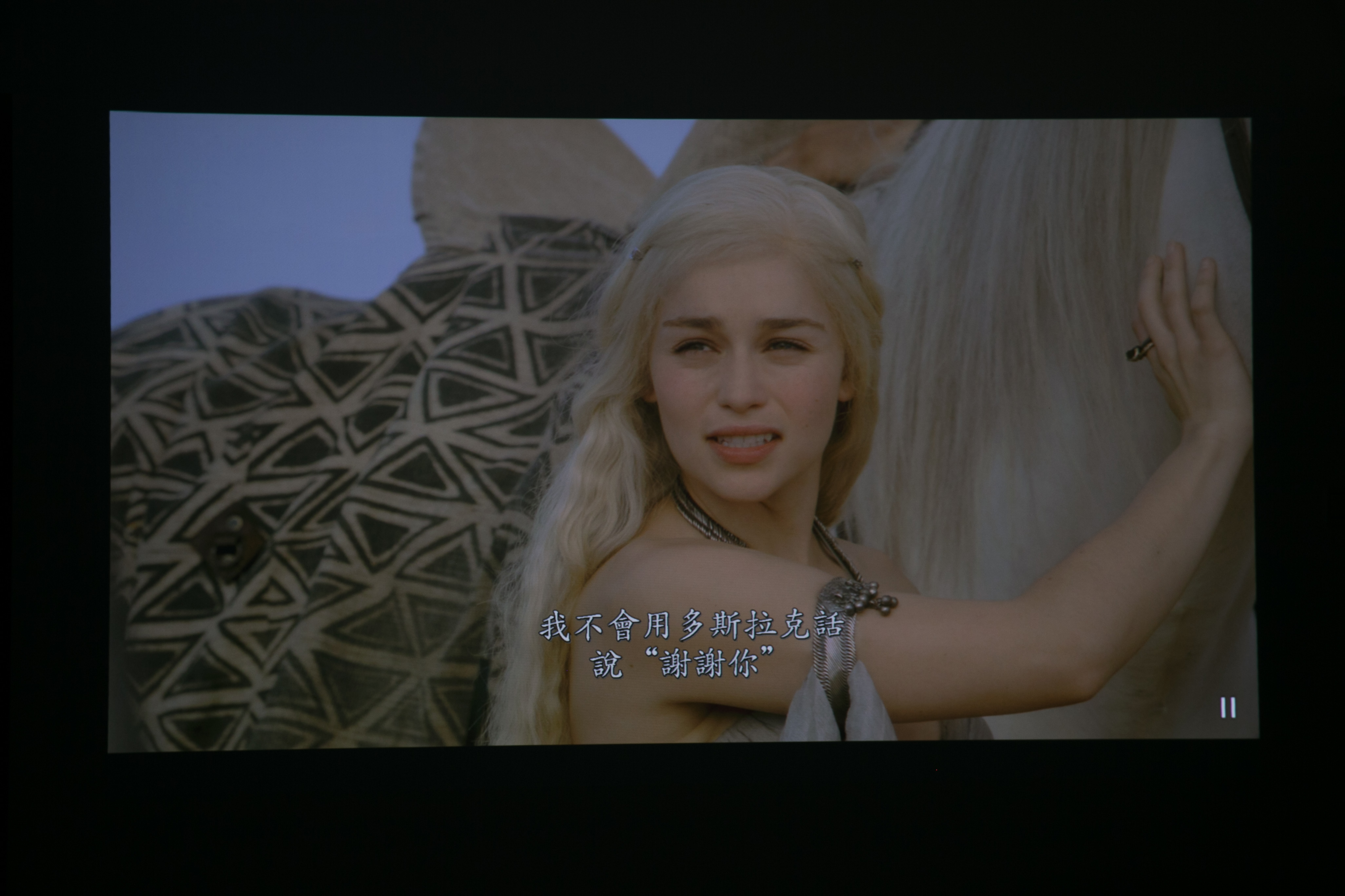 4k投影看1080p效果,全面屏对比