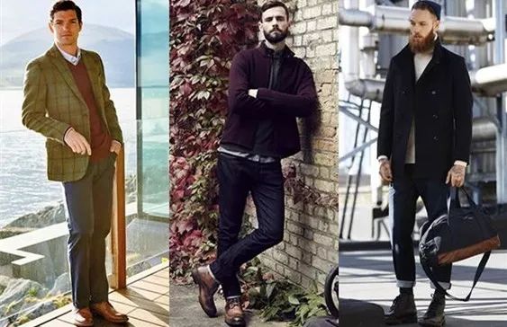 男士工装靴秋冬款,秋冬男士百搭时装靴