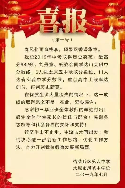 太原市初中学校中考成绩排名,太原初中哪个学校比较好
