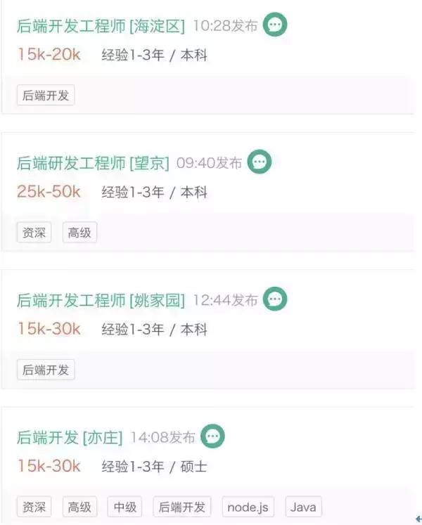 全栈前端工程师月工资一般是多少,太原程序员后端就业前景