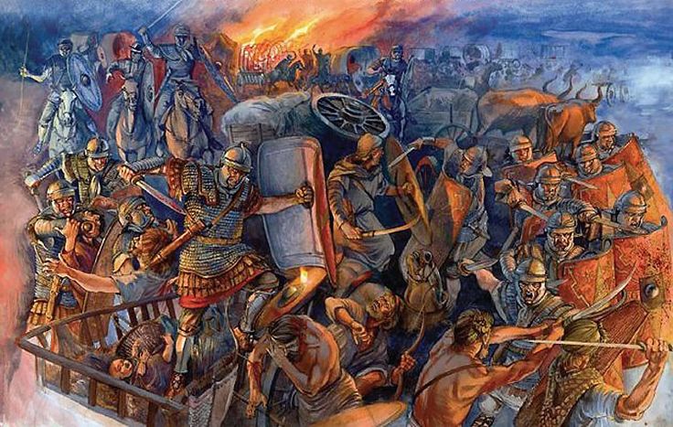 从头践踏到尾！不列颠反抗罗马帝国的终点，悲哀凄凉的沃特林之战