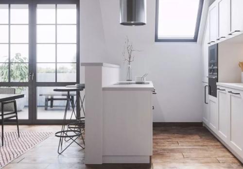 开放式厨房台面收纳整理技巧,小户型厨房台面收纳