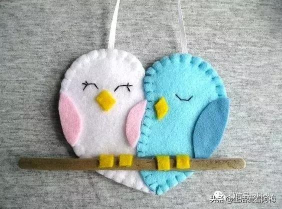 做手工布艺大全简单又漂亮,儿童节手工a4不织布布艺作品