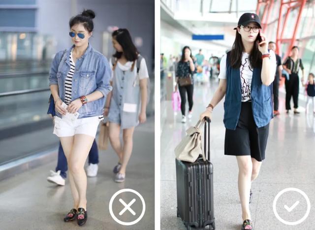 梨形身材高腰中腿裤,爸爸裤子直筒小个子