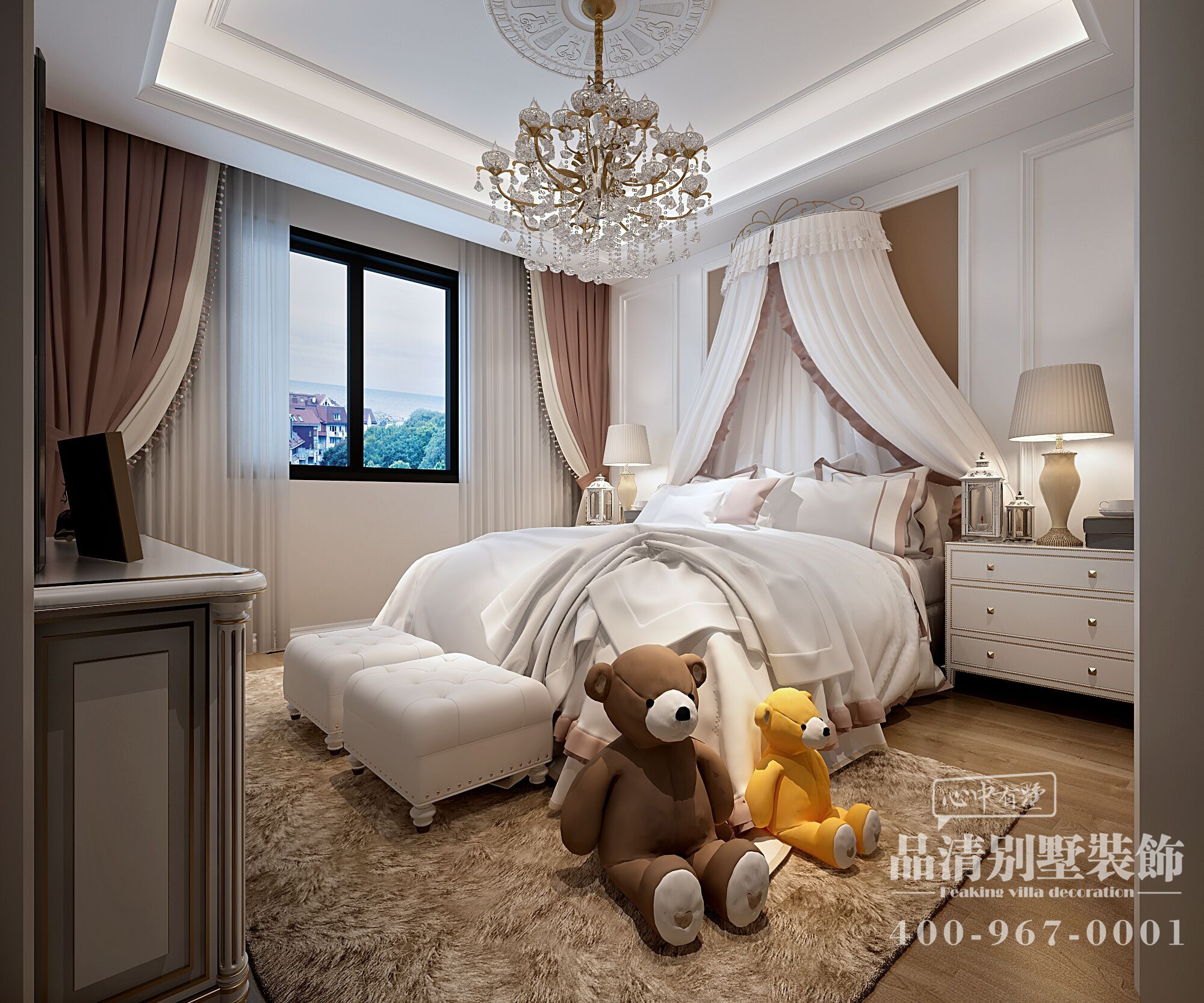 扬州别墅风格装修设计,常州别墅现代风格装修案例暖色系