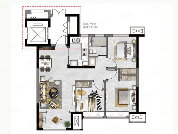 西安保税区招商城市主场怎么样,西安招商城市主场盛会户型图