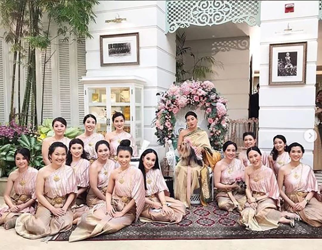 泰国公主晚礼服,泰国小公主服装