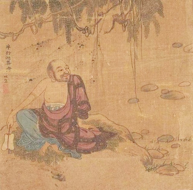 著名画僧史国良,出家的画家史国良