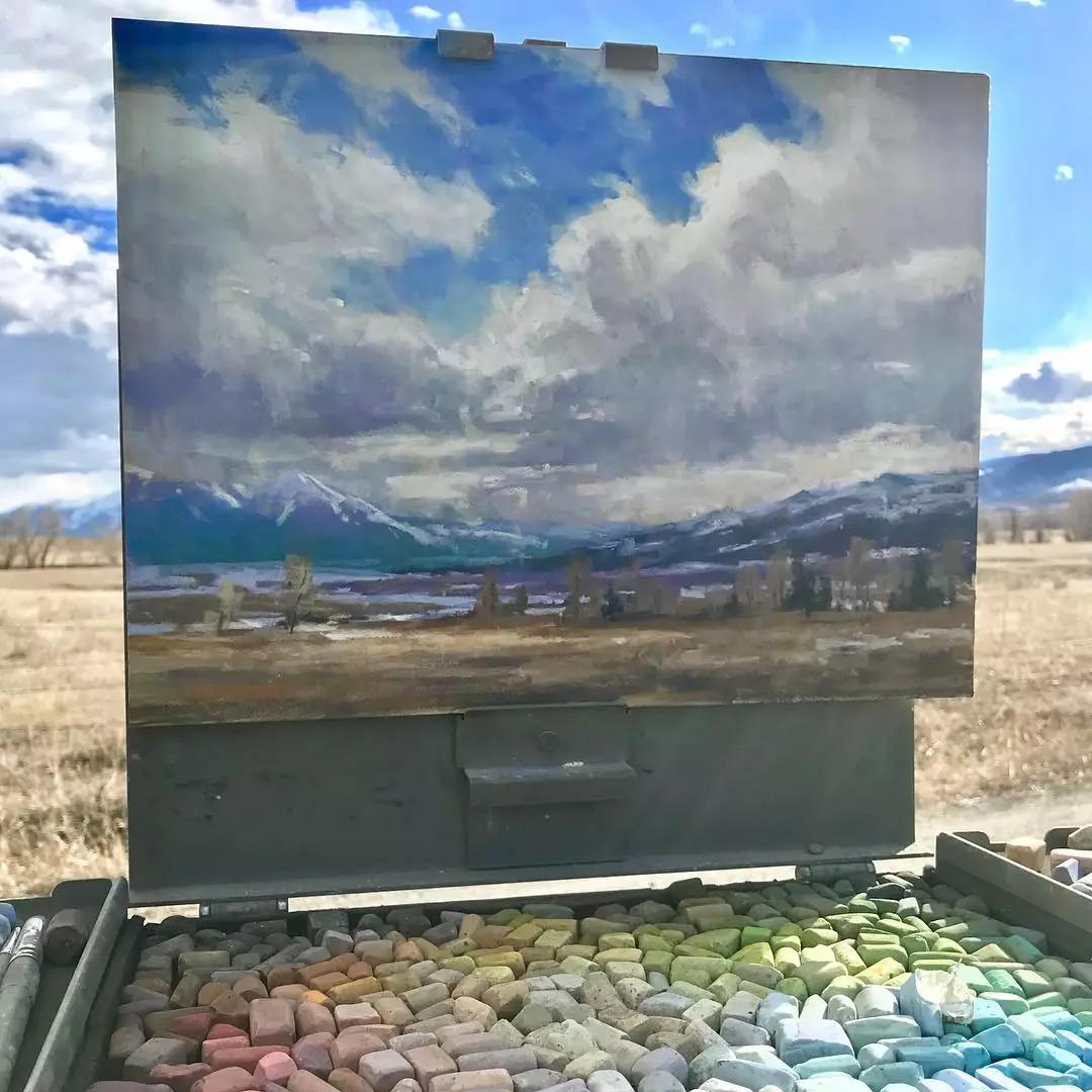 简单又好画的风景写生,最真实的写生画