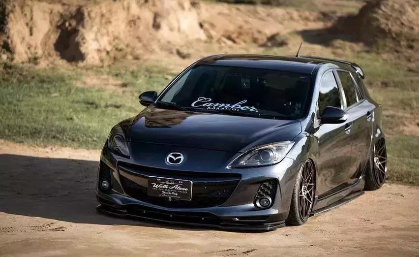 改装马自达星骋两厢2.0,马自达星骋改装气动低趴