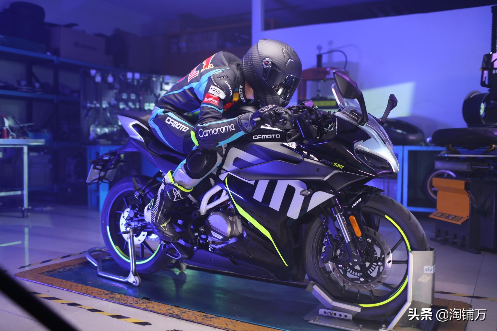 西安网红春风250女骑士,网红春风250sr