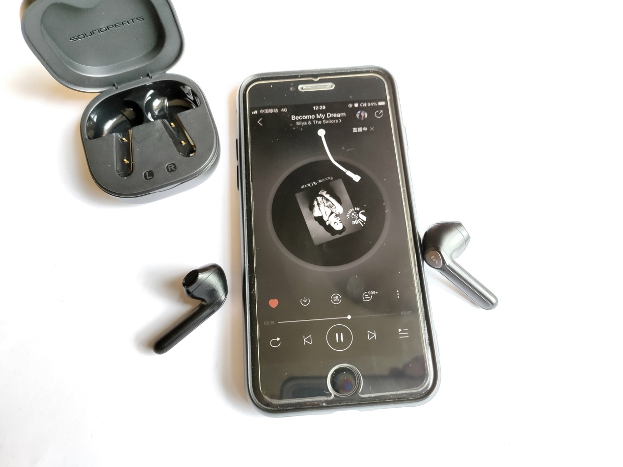 air2入耳蓝牙耳机开箱,泥炭蓝牙耳机air3评测
