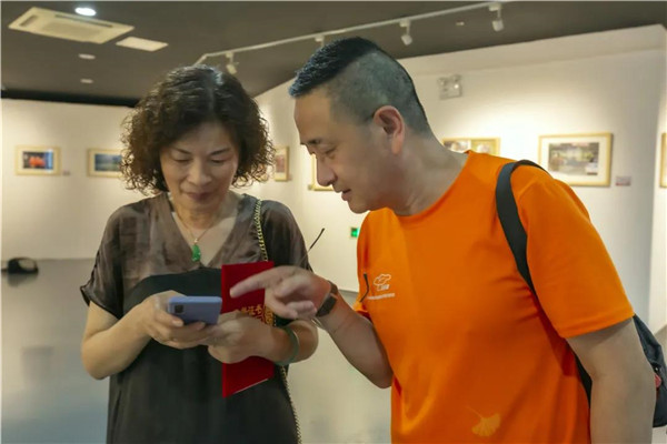 第二届退役军人书画艺术展开幕式,退役军人书画比赛