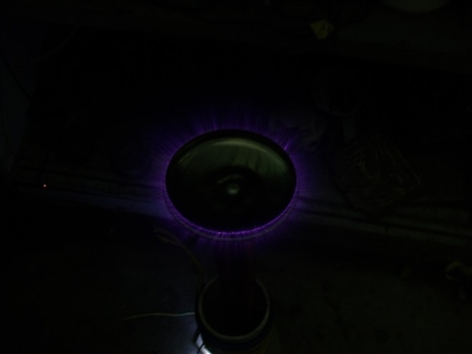 自制特斯拉线圈蜡烛,自制超大电弧特斯拉线圈