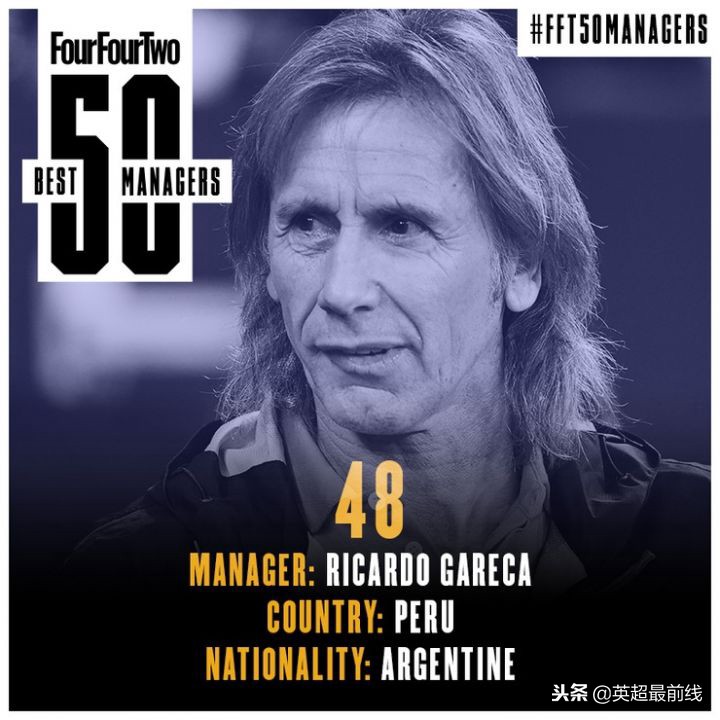 2018世界足坛最佳教练,世界足球最伟大教练排名榜前十名