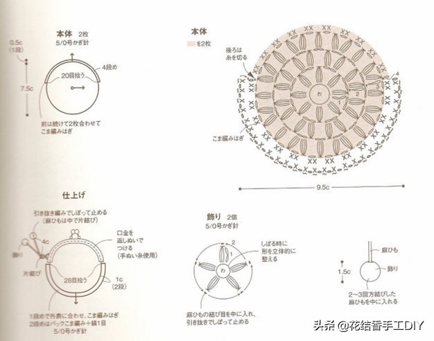 细毛线编织小饰品不用钩针超简单,用毛线编织小饰品简单不用钩针