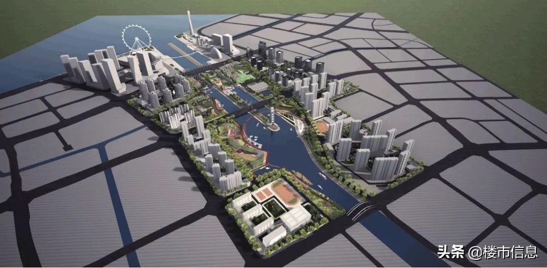 杭州钱江新城最新效果,杭州钱江新城和萧山新城对比