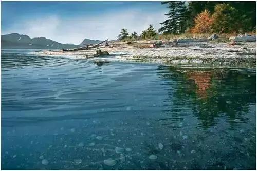 水浑浊怎么画,水怎么才能画出透明感