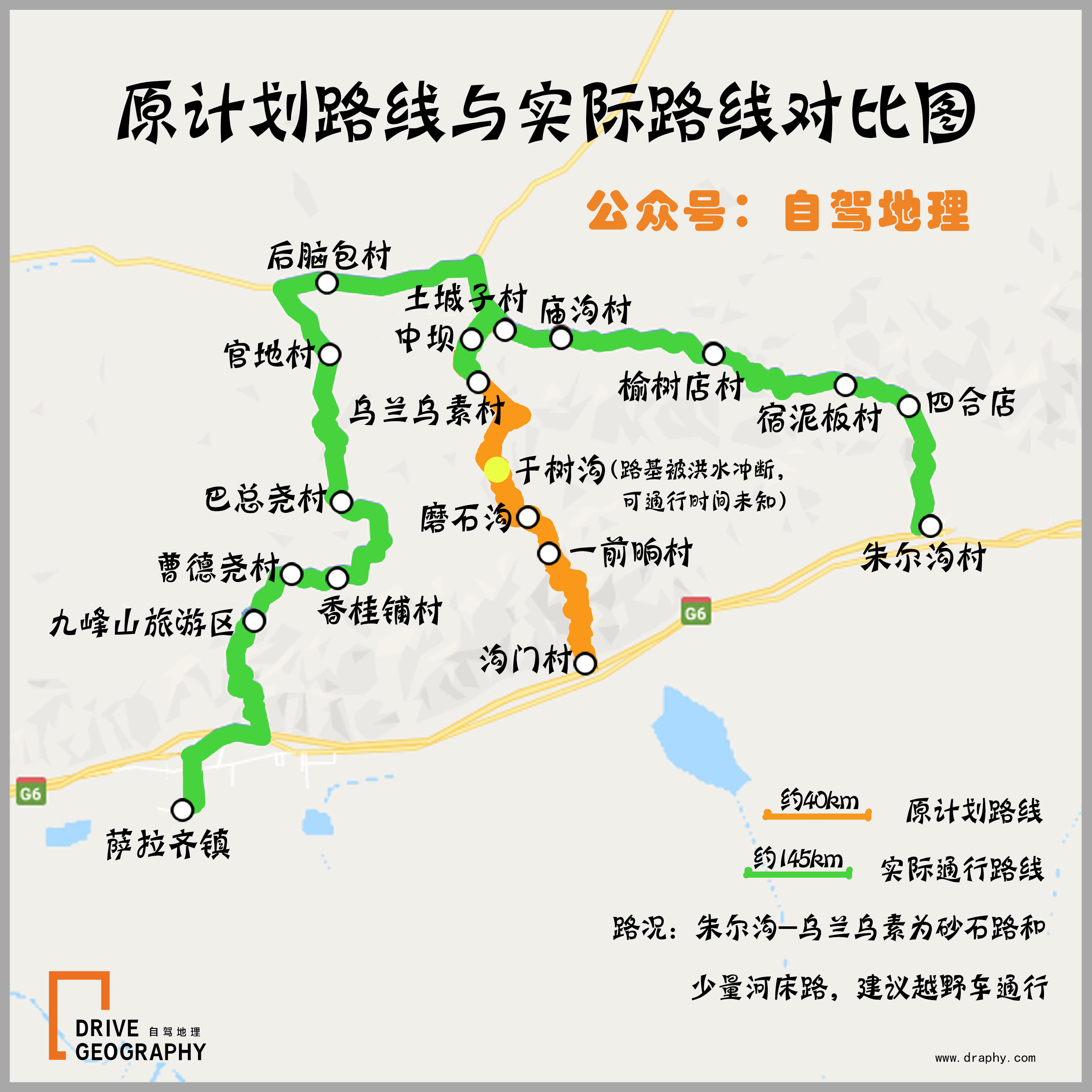 呼和浩特大青山景区自驾攻略,跑山路废胎