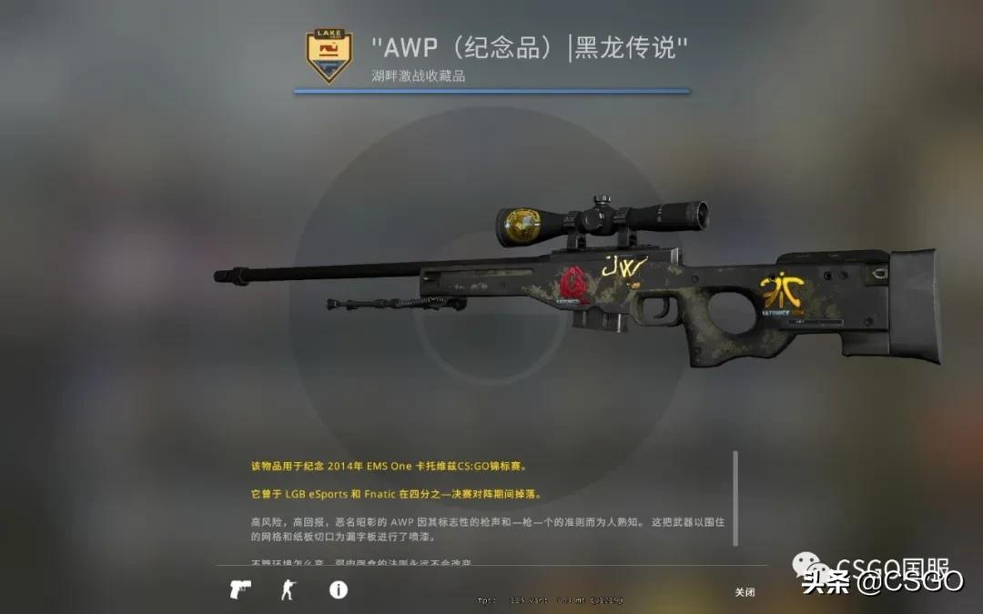 盘点csgo顶级皮肤,Csgo皮肤详细解说