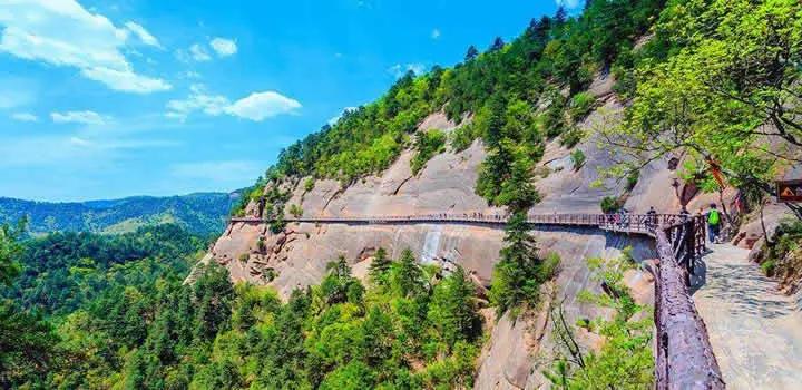 陕西省天然空调城在哪里,陕西最凉快的几个县城