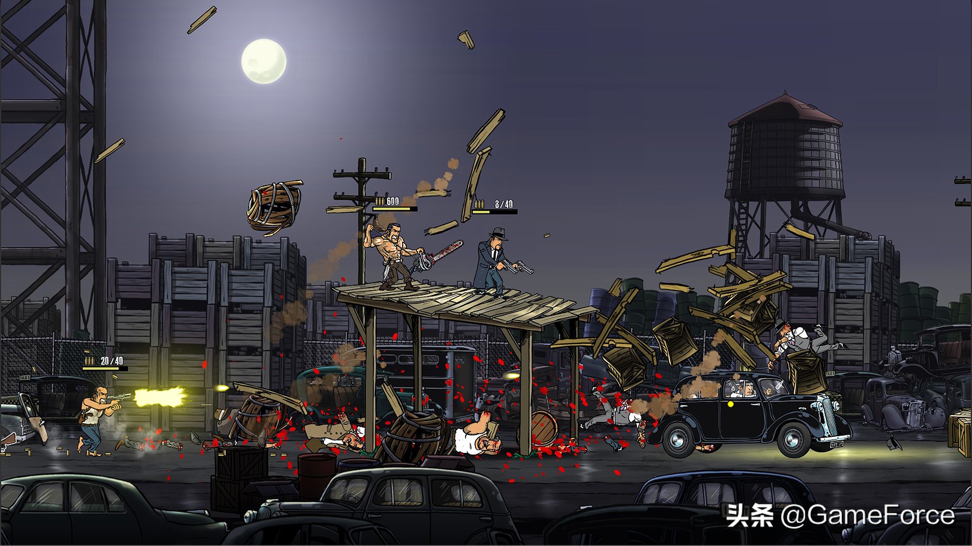 勇闯德军总部街机版闯关教学,枪血黑手党2评测