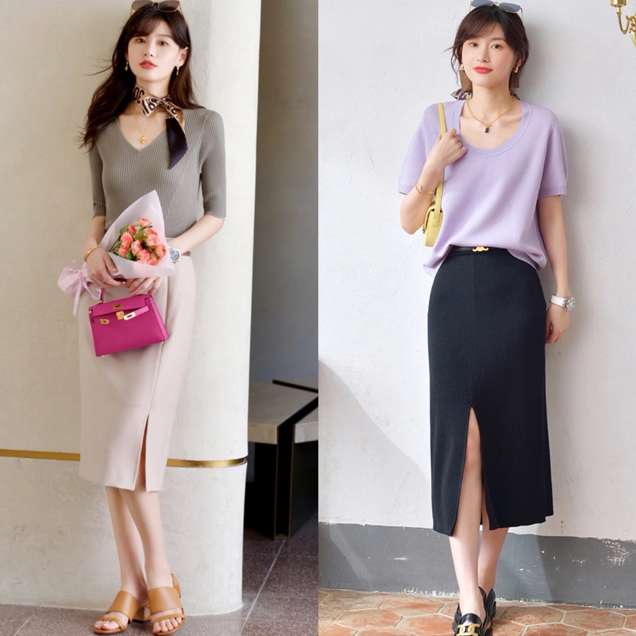 教你初秋穿搭小秘诀瞬间提升气质,初秋日常穿搭让你一周不重样