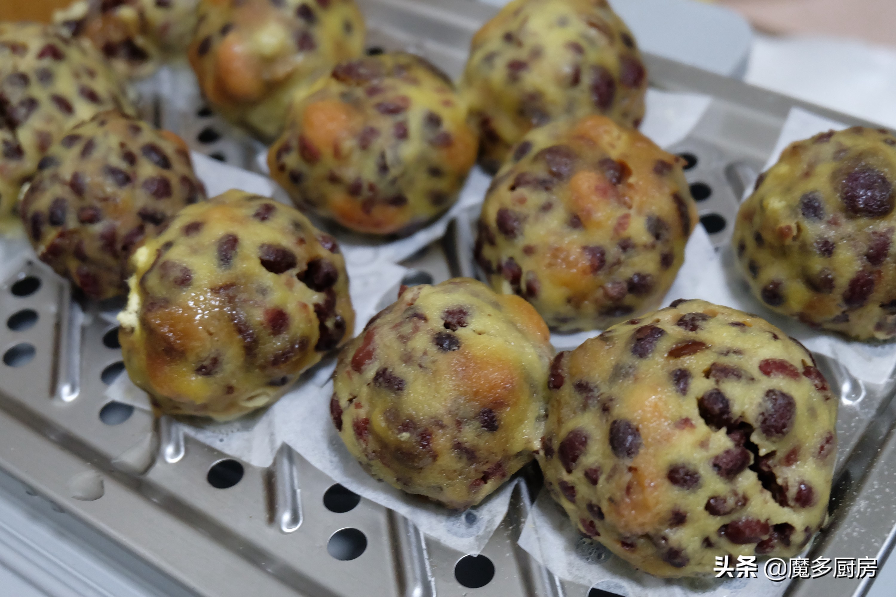 自己蒸的粘豆包香甜软糯真好吃,粘豆包怎么蒸才好吃呢教程