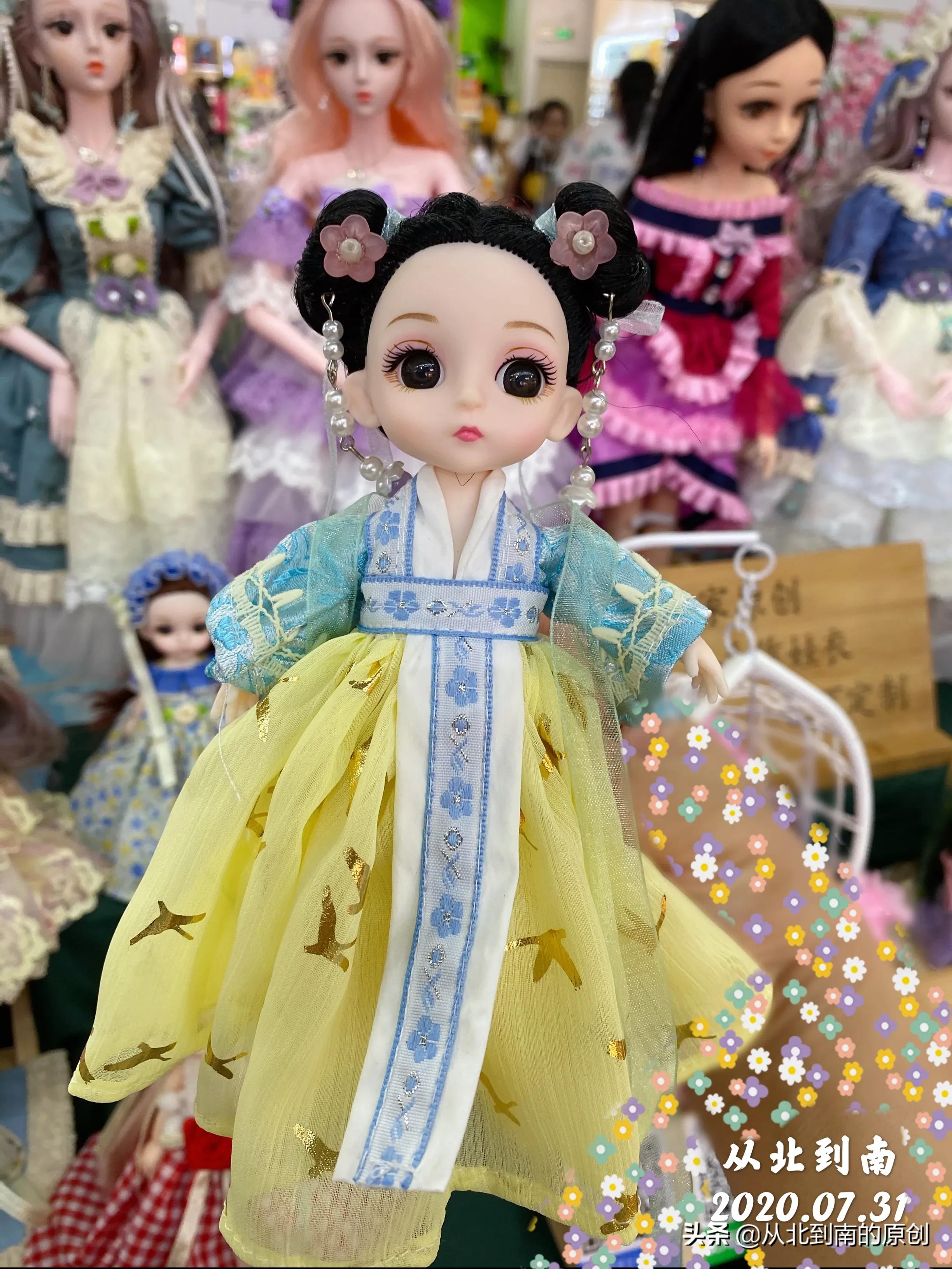 亲自动手做衣服,自己做的手工衣服穿上还真好看呢