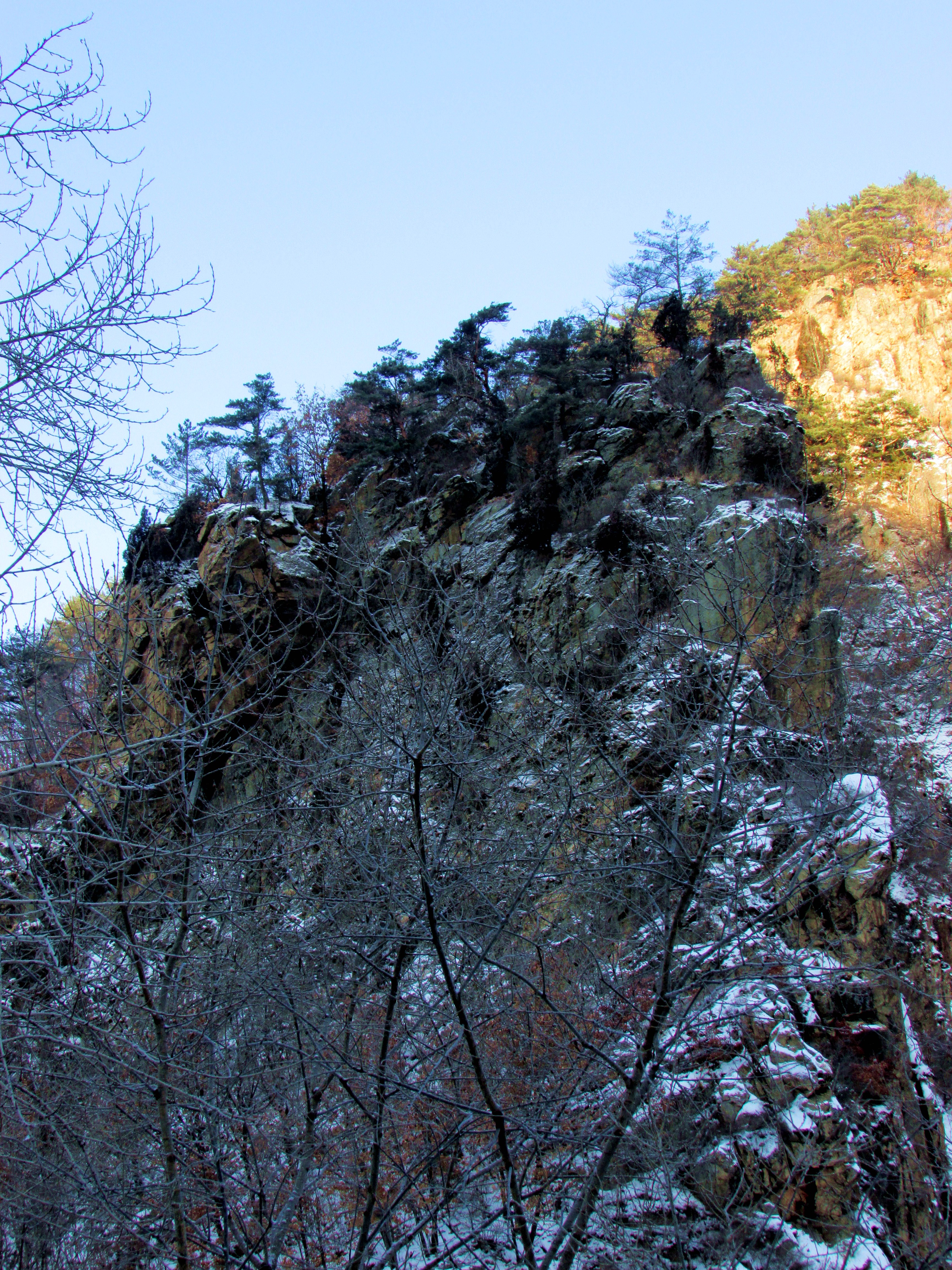 本溪湖里村冬季景色,本溪湖里村景色视频