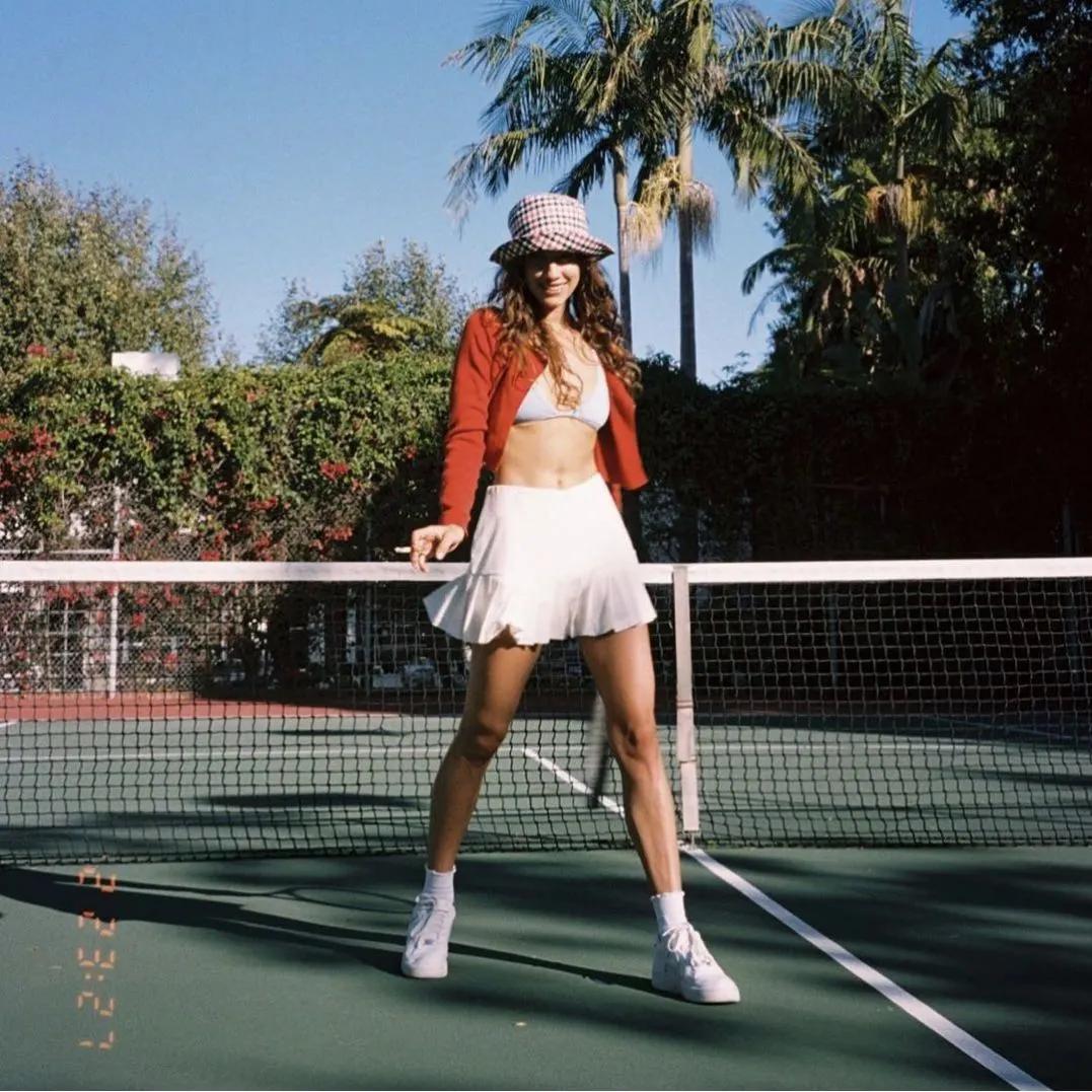 瑜伽网球服穿搭,瑜伽运动服款式