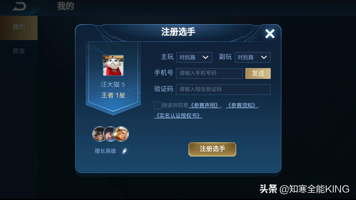 王者荣耀成为电竞选手必备条件,王者荣耀官方职业认证选手