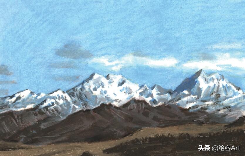 油画棒绘画基础介绍,可塑性强的油画棒跟儿童油画棒