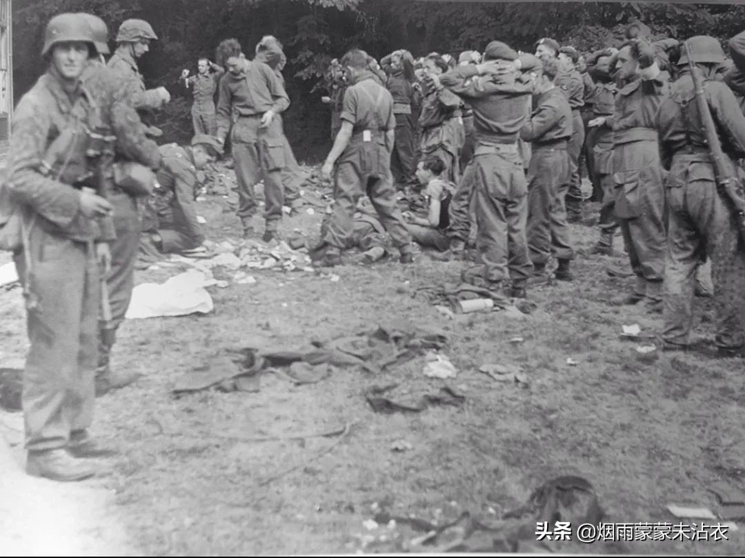 英军人肉盾牌开路，*党**卫军枪杀俘虏报复，诺曼底杀俘事件之谜