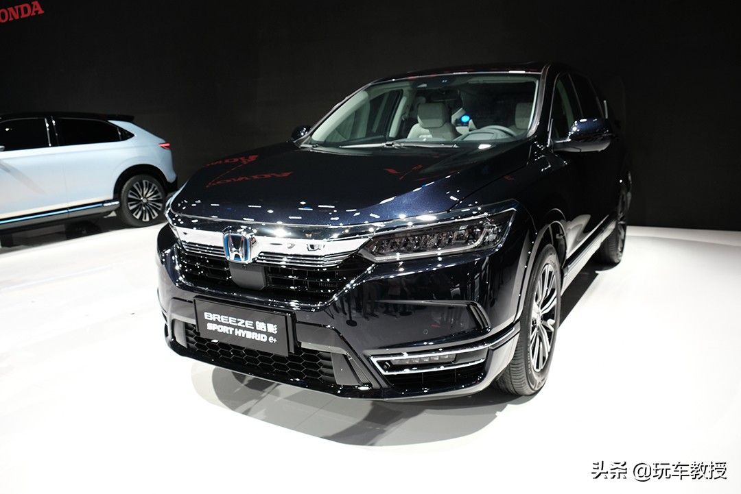本田皓影插电phev版,本田suv皓影混动phev红色
