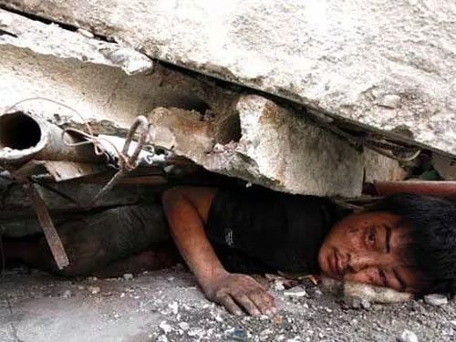 汶川地震中活下来的可乐男孩,汶川地震幸存假肢男孩