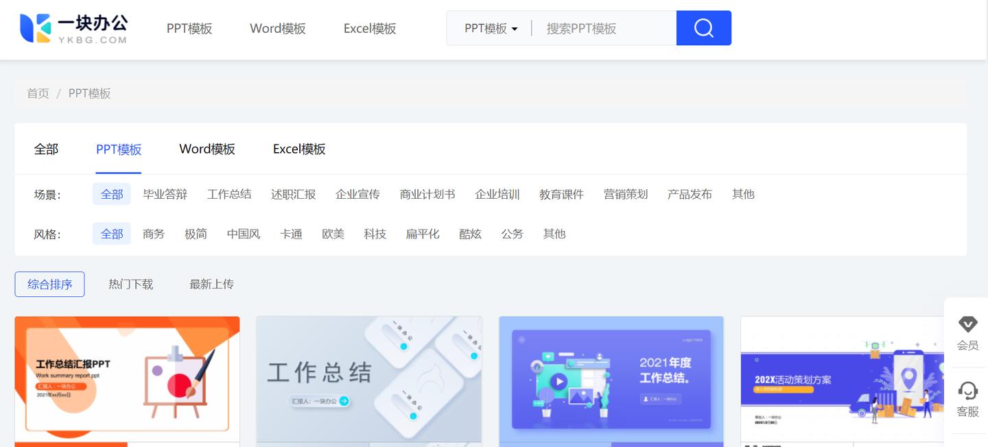 推荐一个实用的ppt模板免费下载,高质量免费ppt模板下载