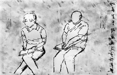 肖复兴天坛视频,肖复兴手绘图