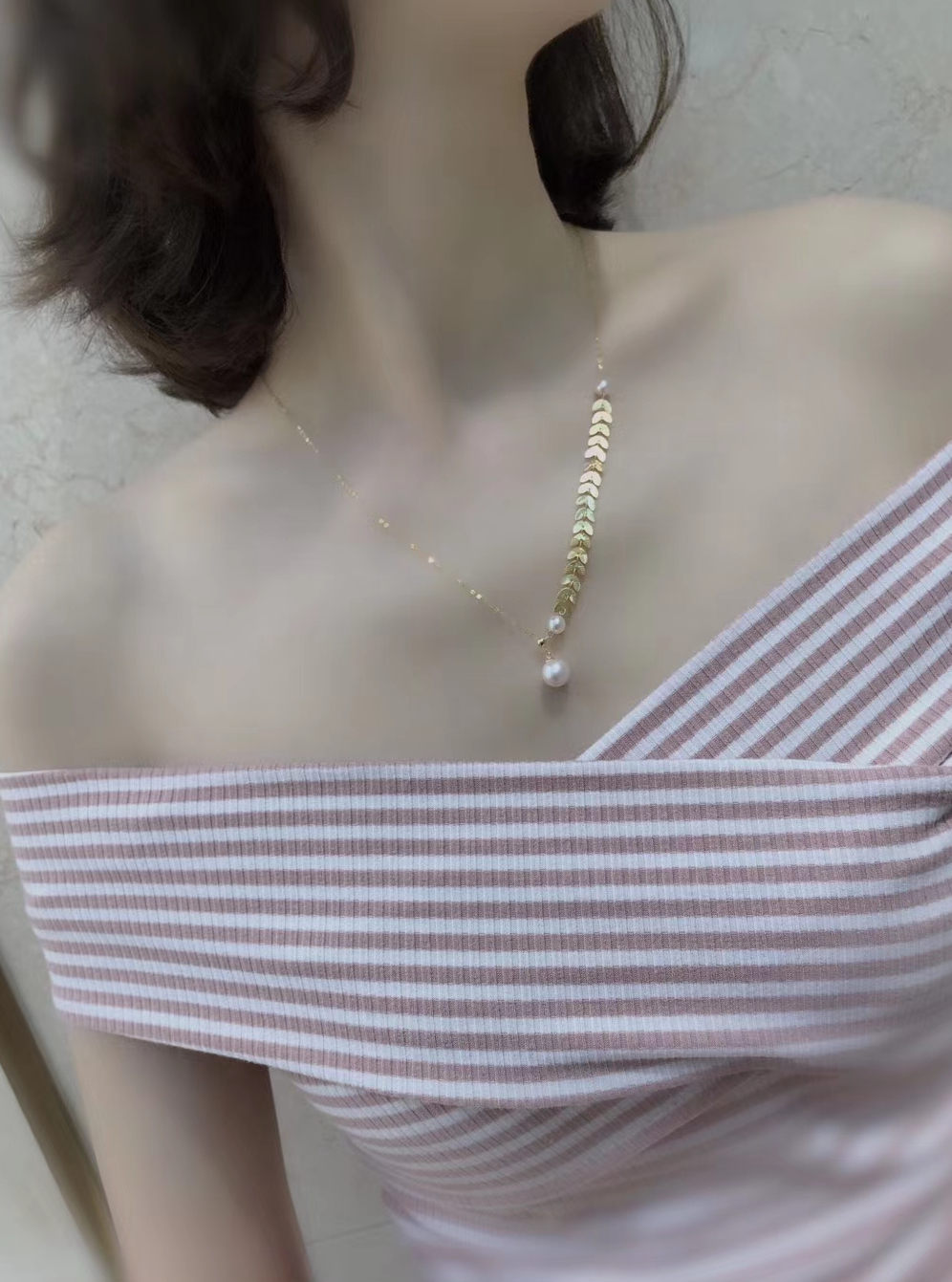 珍珠项链饰品推荐,适合年轻女孩戴的金首饰